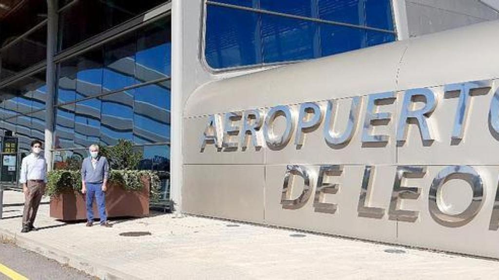 Imagen de archivo del aeropuerto de León.