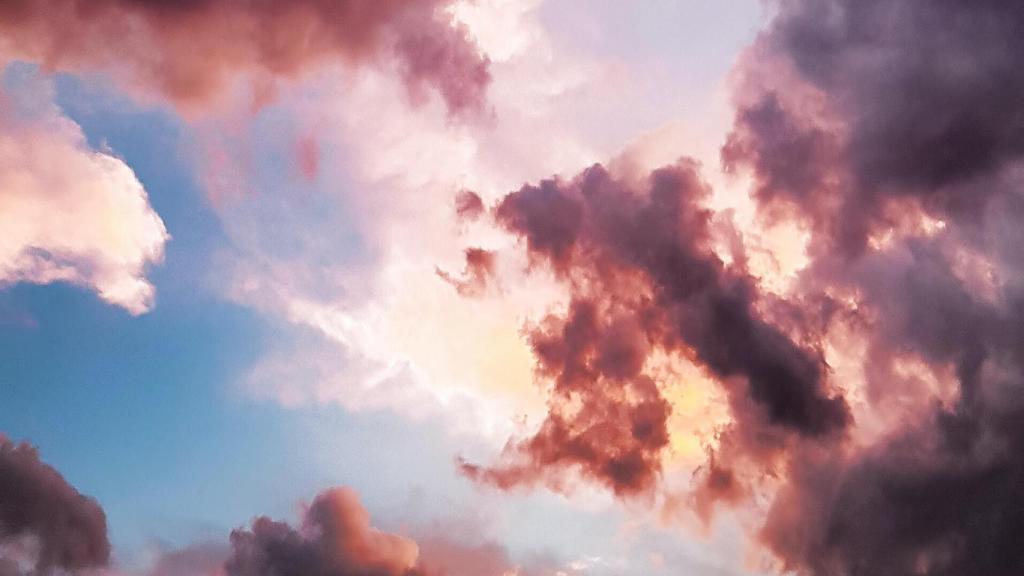 Cielo rojo en Castilla y León