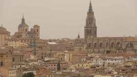 Polvo del Sáhara en Toledo en marzo de 2022. Foto: Óscar Huertas.