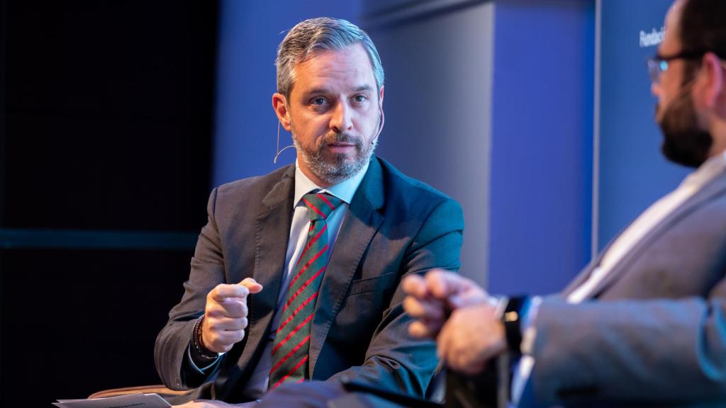 El consejero de Hacienda, Juan Bravo, en el II Foro Económico El Español.