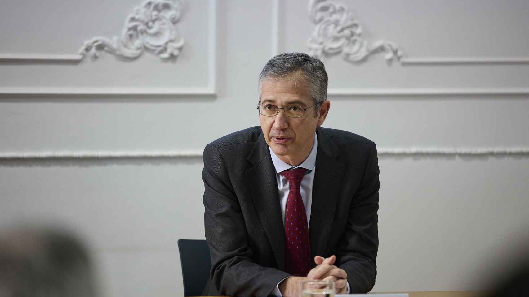 El gobernador del Banco de España, Pablo Hernández de Cos.