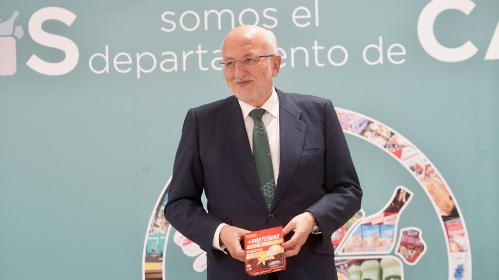 Juan Roig, durante la presentación de resultados de Mercadona.