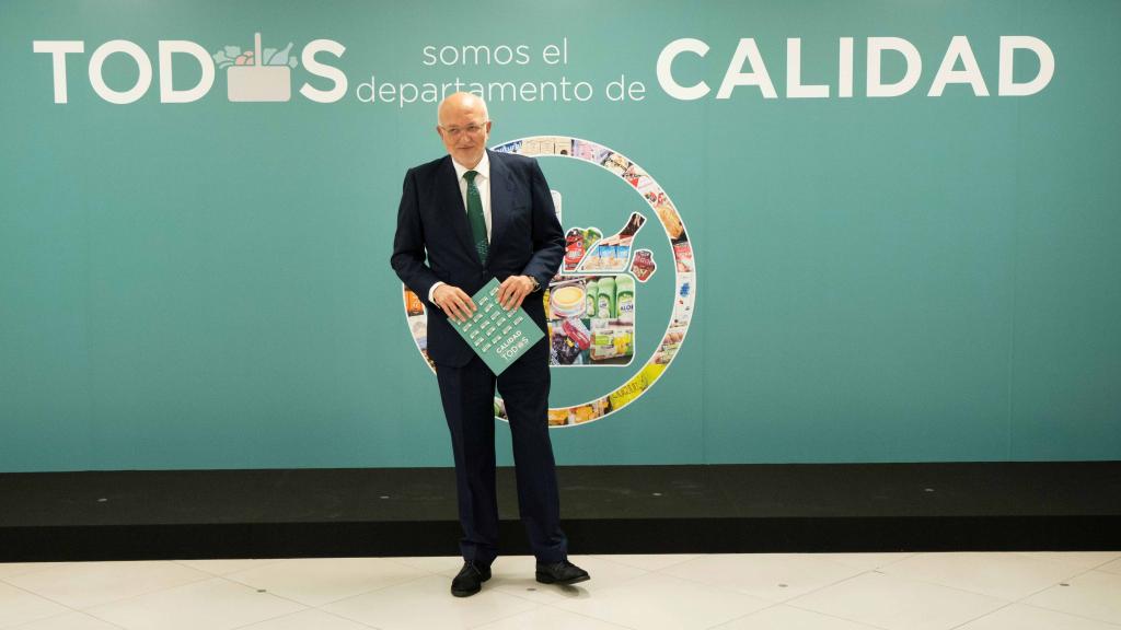 Juan Roig, durante la presentación de resultados de Mercadona.