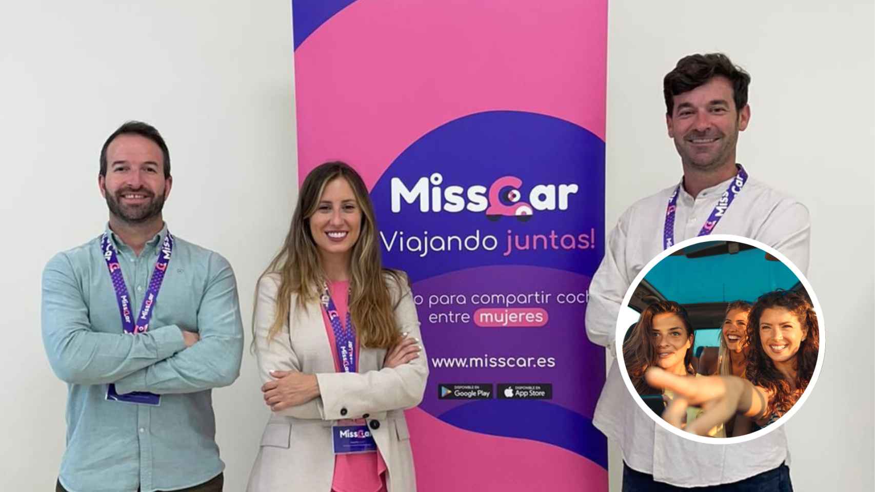 Fotomontaje de la startup andaluza MissCar.
