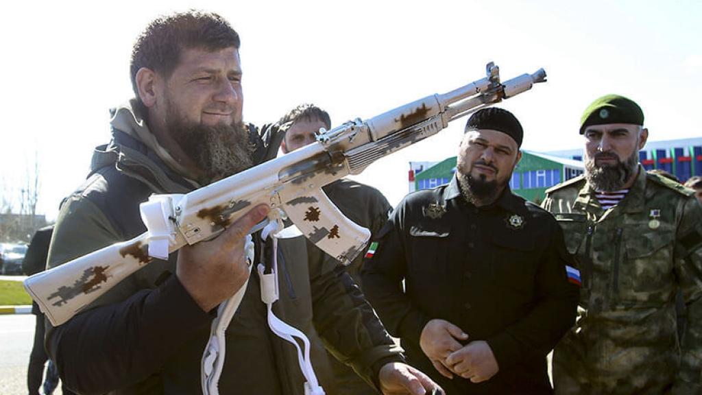 El  sanguinario líder checheno Ramzan Kadyrov.