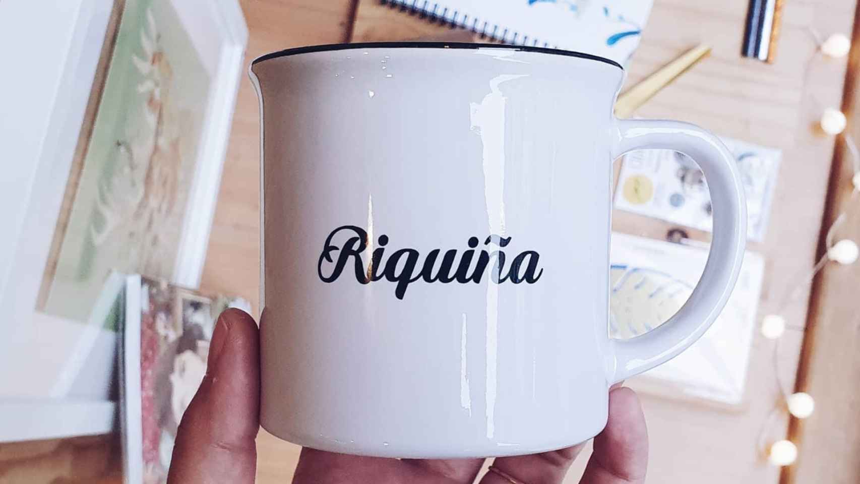 Taza ‘Riquiña’, de la tienda viguesa Vaidhé.