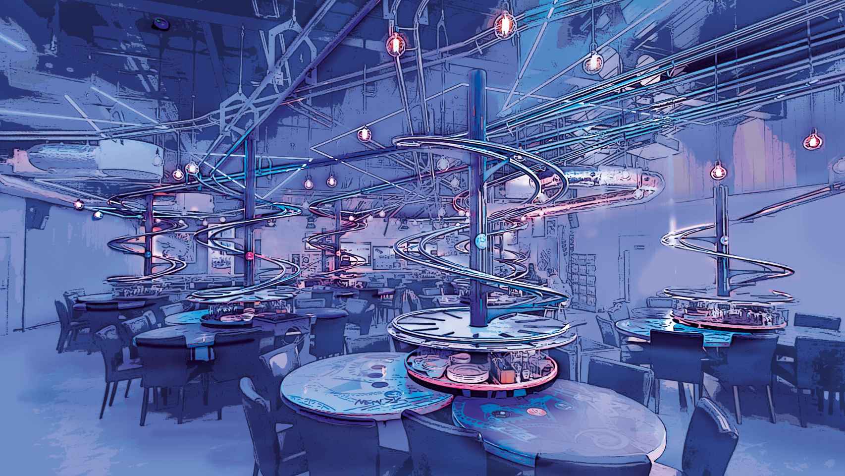 Restaurante Space Loop