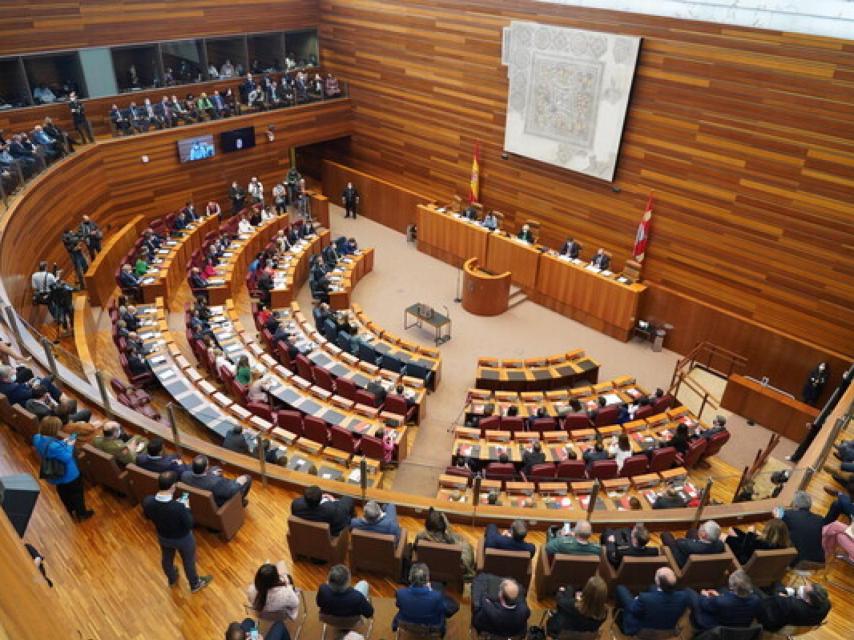 El pleno de las Cortes durante la sesión constitutiva de la Cámara, el pasado jueves.