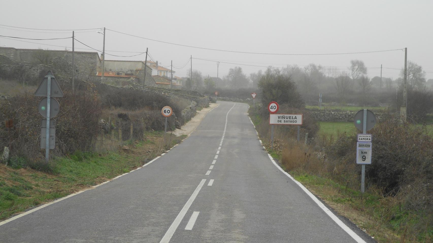 Carretera de Viñuela de Sayago