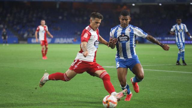 Imagen del Deportico-Celta B disputado en Riazor.