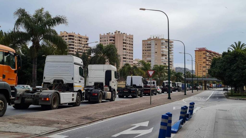 Imagen de la Avenida de Andalucía este jueves.