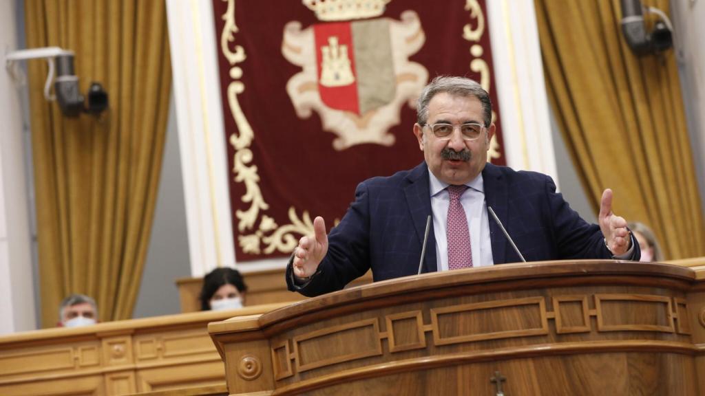 Jesús Fernández Sanz, consejero de Sanidad de Castilla-La Mancha. Foto: Cortes CLM