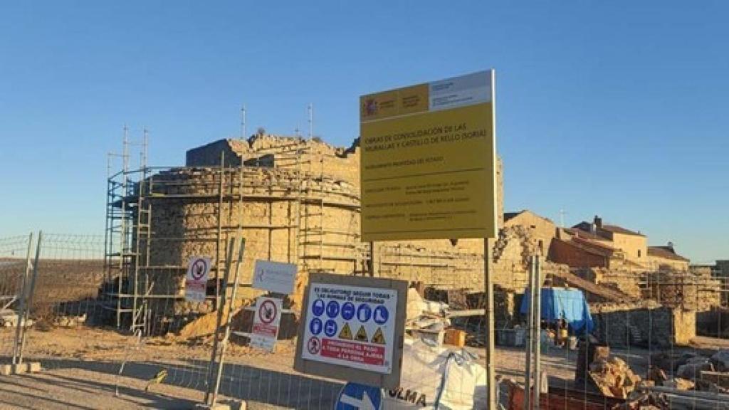 Las murallas y el castillo de Rello, rehabilitados por 1.367.000 de euros