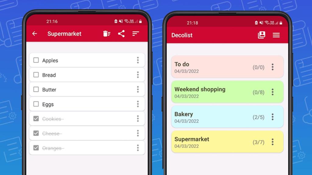 Decolist, una nueva app de tareas