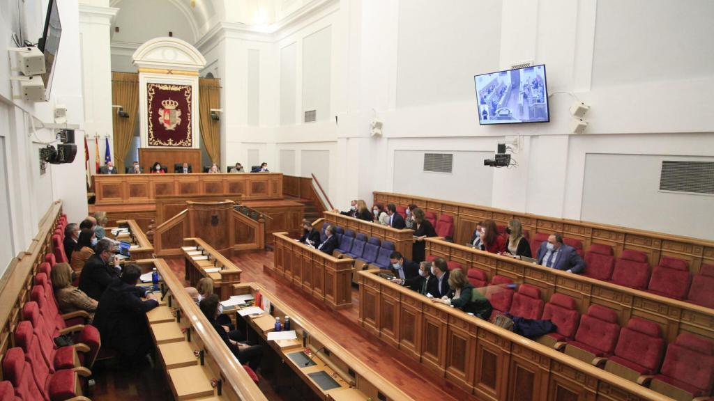 Pleno de las Cortes de Castilla-La Mancha. Foto: Cortes CLM.