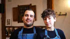 Álex Paz y Olga García, chefs del restaurante Fuentelgato