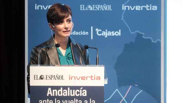Isabel Rodríguez en el II Foro Económico de El Español en Andalucía