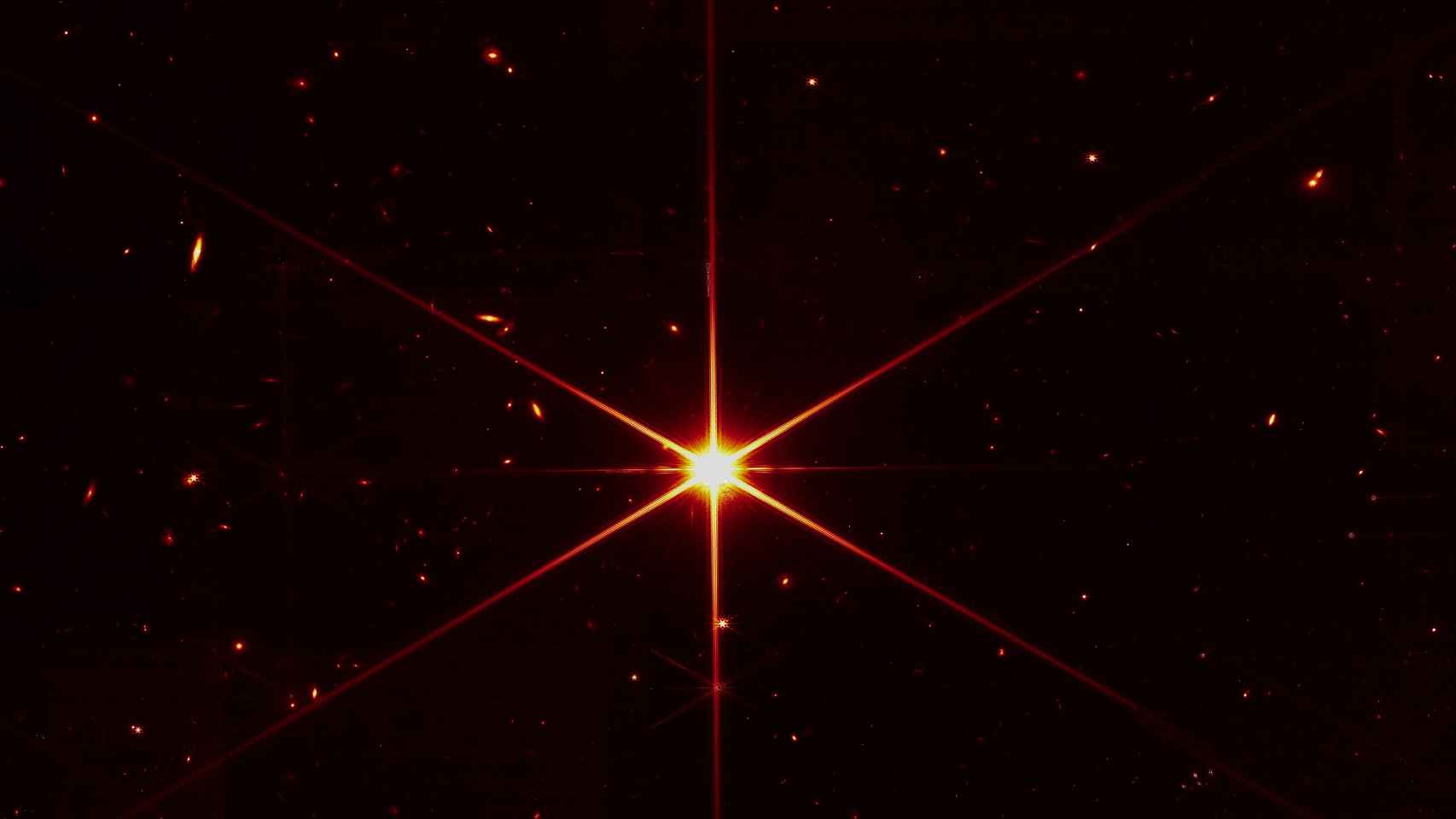 Fotografía del telescopio James Webb por Gaia