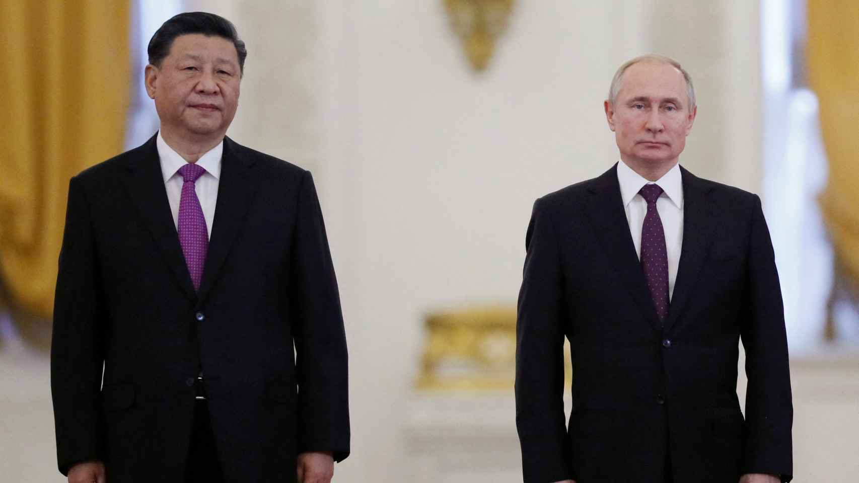Xi Jinping y Vladimir Putin en junio de 2019.
