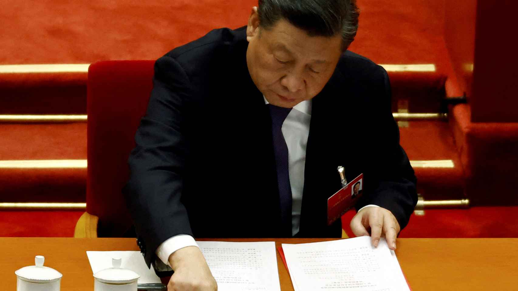 El presidente chino, Xi Jinping, este pasado 11 de marzo.