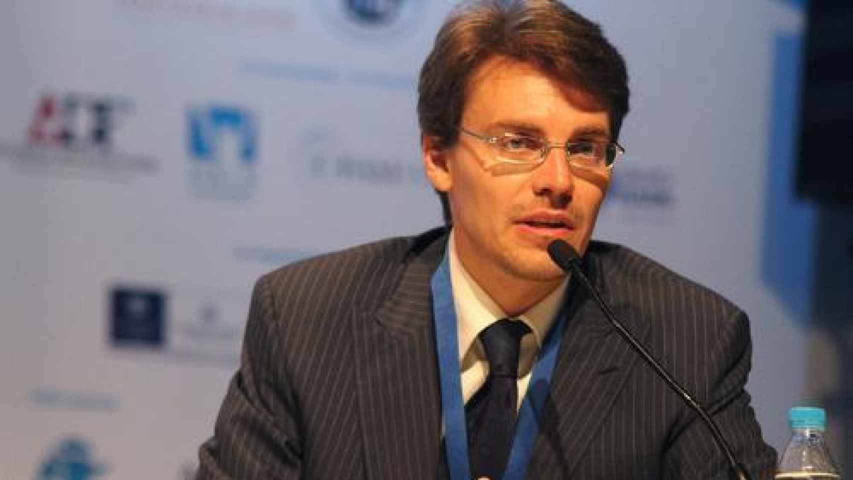 Alexey Komov, durante el Congreso Mundial de Familias en Madrid (2012), al que asistió invitado por Arsuaga.
