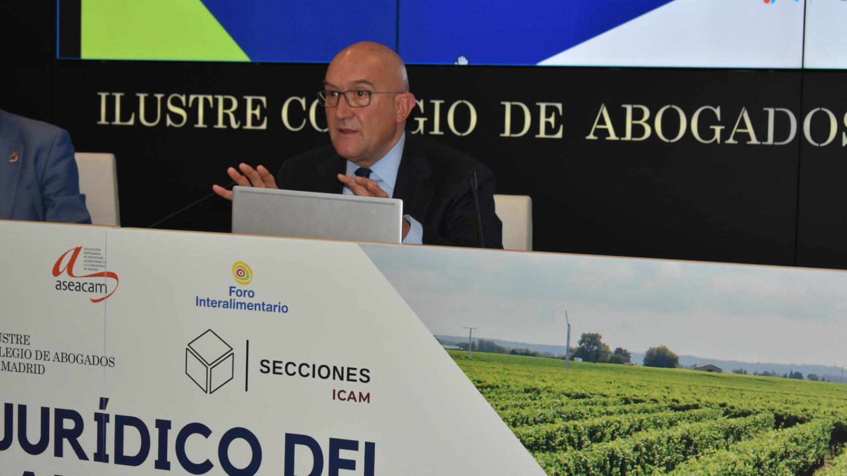 Carnero en el Congreso Jurídico del sector agroalimentario