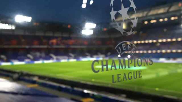 Stamford Bridge, en día de Champions League
