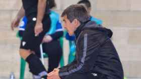 Rueda de prensa de Juanlu Alonso, entrenador del Manzanares FS
