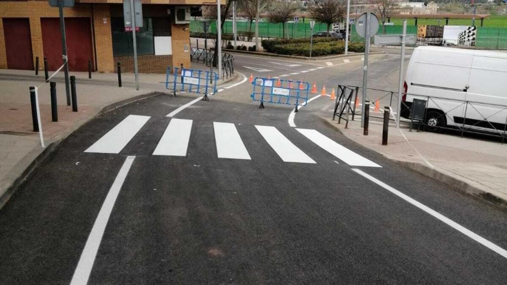 Finalizan las obras de mejora de la canalización del Paseo de la Rosa en Toledo