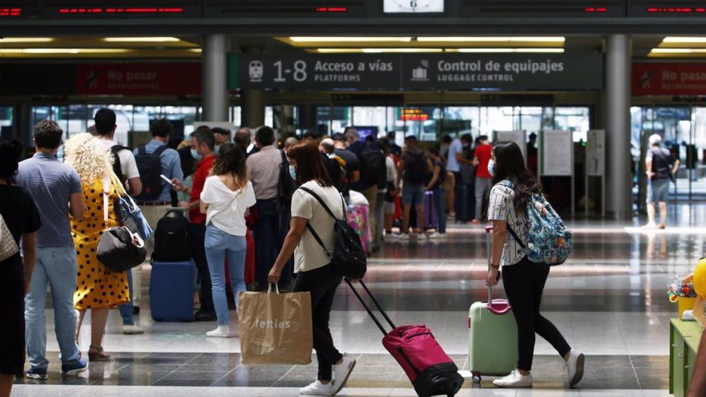 Una imagen de la estación María Zambrano.