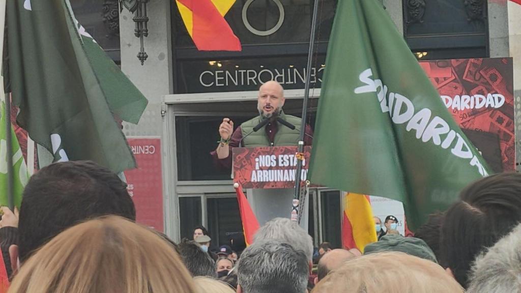 El secretario general de Solidaridad, Ricardo Alonso.