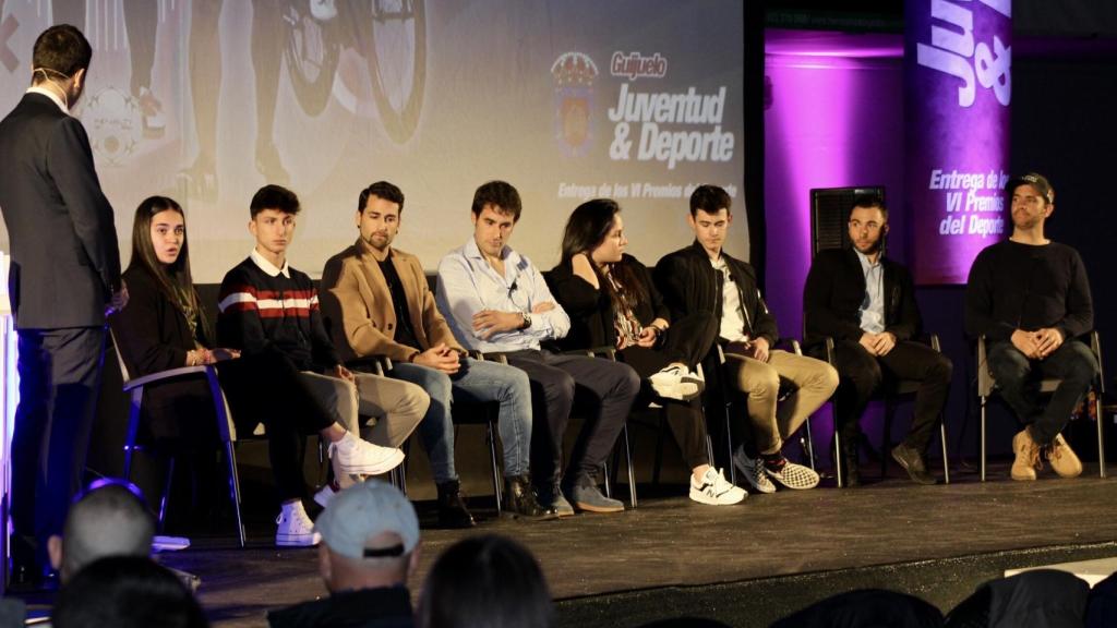 La élite deportiva de Guijuelo comparte confidencias con Matías Prats Jr.