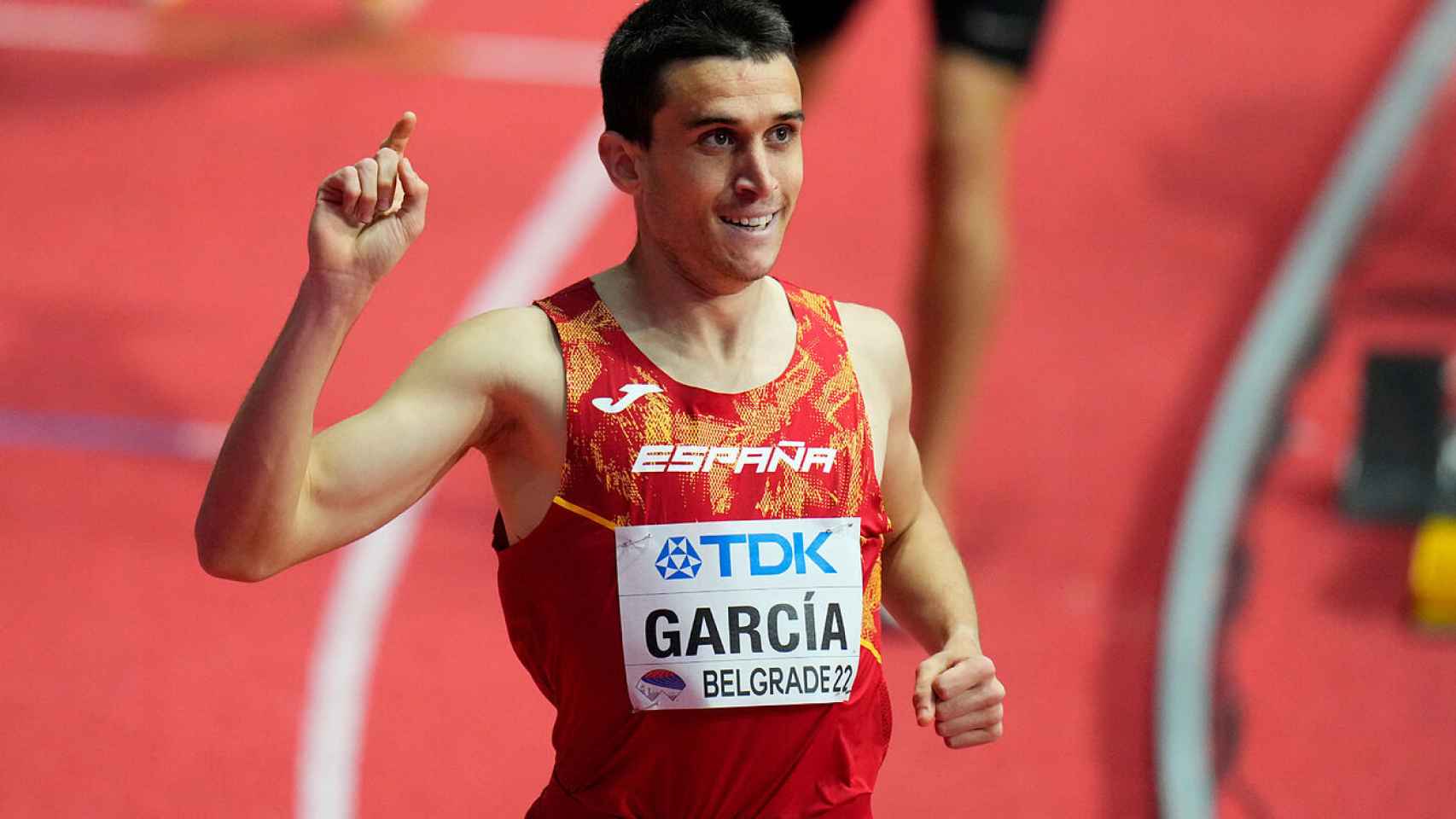 Mariano García, oro en los 800 metros del Mundial de atletismo en Belgrado