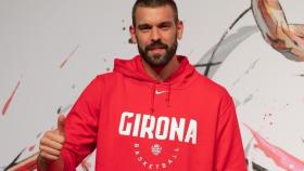 El jugador del Girona, Marc Gasol.
