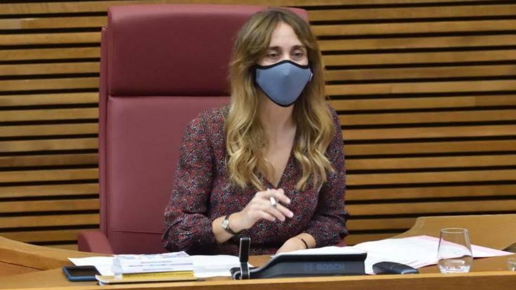 La diputada autonómica de Compromís Cristina Rodríguez, en imagen de archivo.