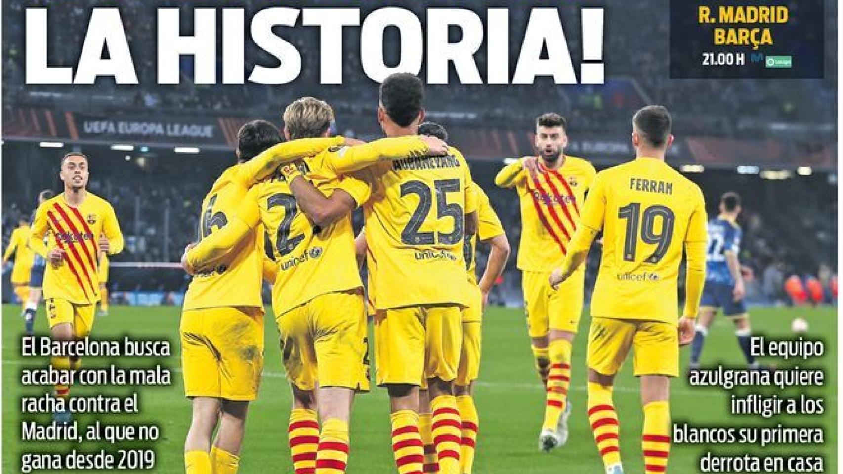 Portada Sport (20/03/22)