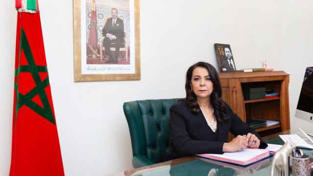 La embajadora de Marruecos en España, Karima Benyaich.