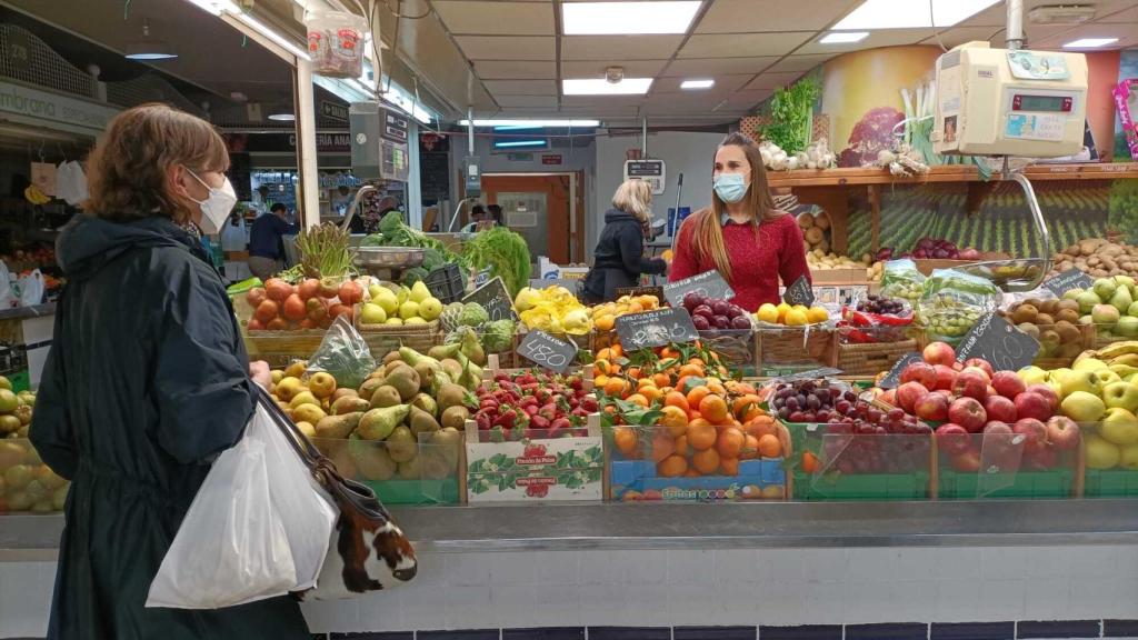Frutas y verduras Alemañ, Mercado Central de Alicante.