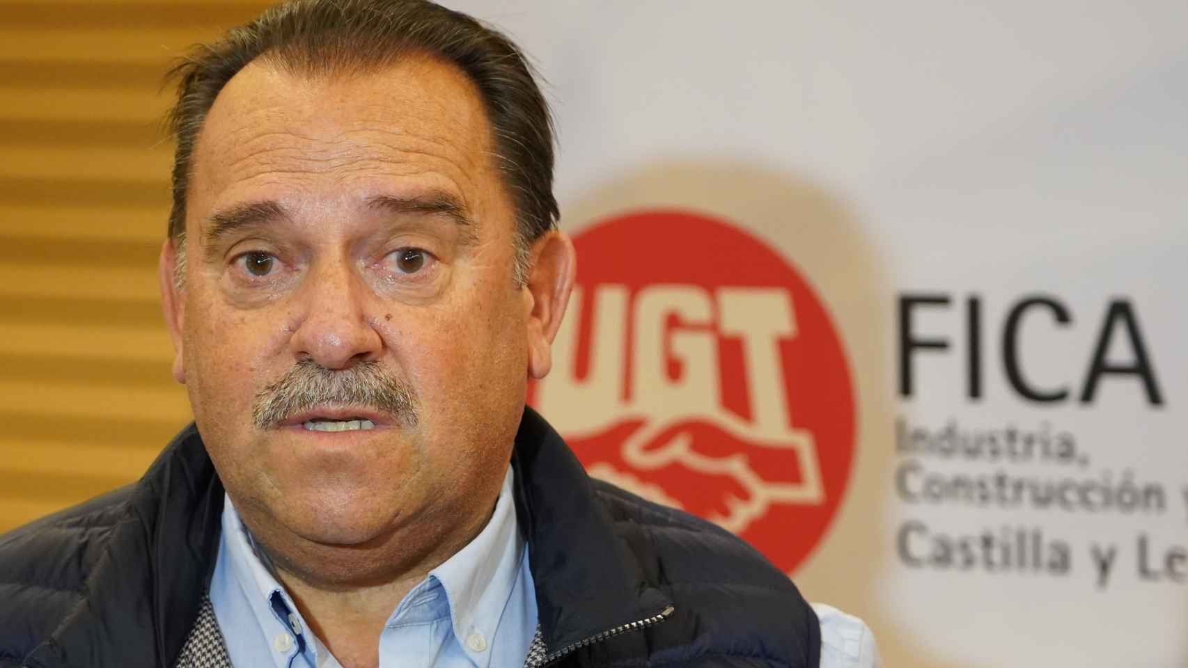 Miguel Ángel Gutiérrez Fierro, secretario general de UGT FICA Castilla y León