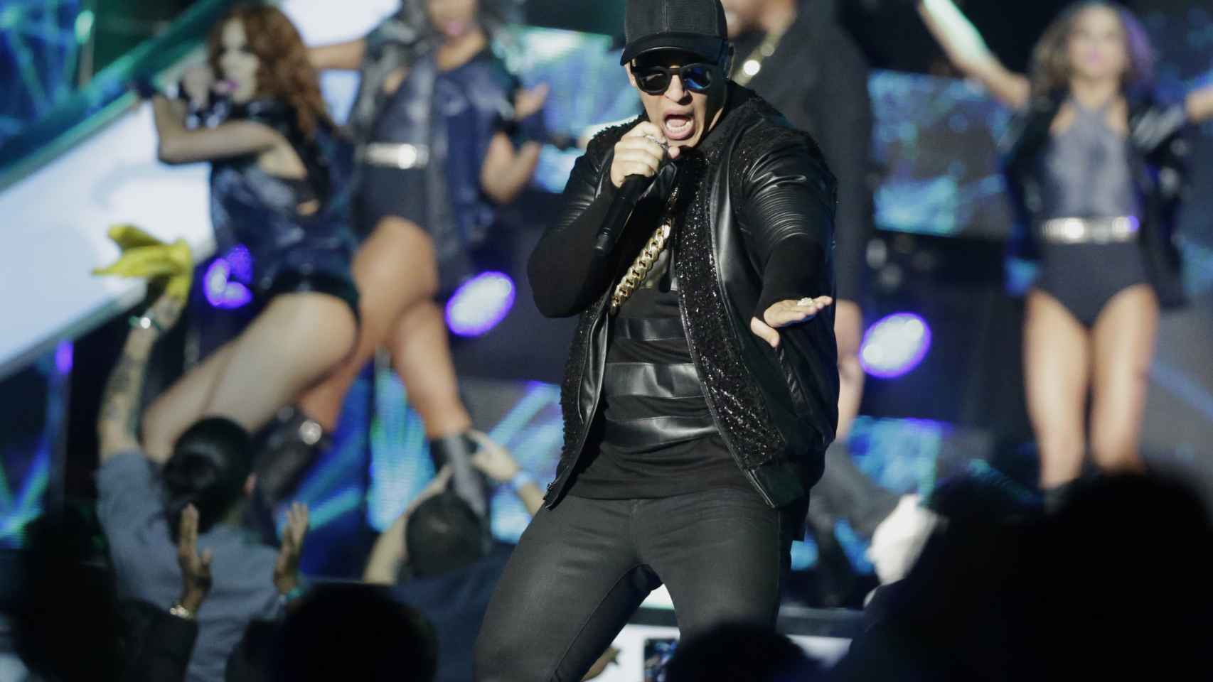 Daddy Yankee en un concierto en Miami.