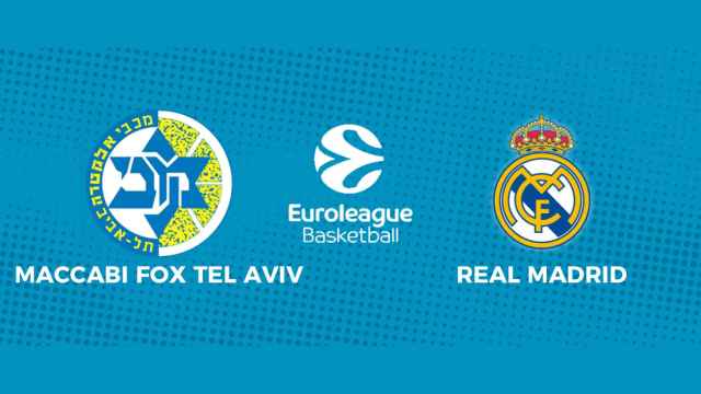 Maccabi Tel Aviv - Real Madrid: siga el partido de la Euroliga, en directo