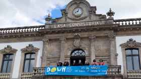 El Ayuntamiento de Pontevedra conmemora el Día Mundial del Síndrome de Down.