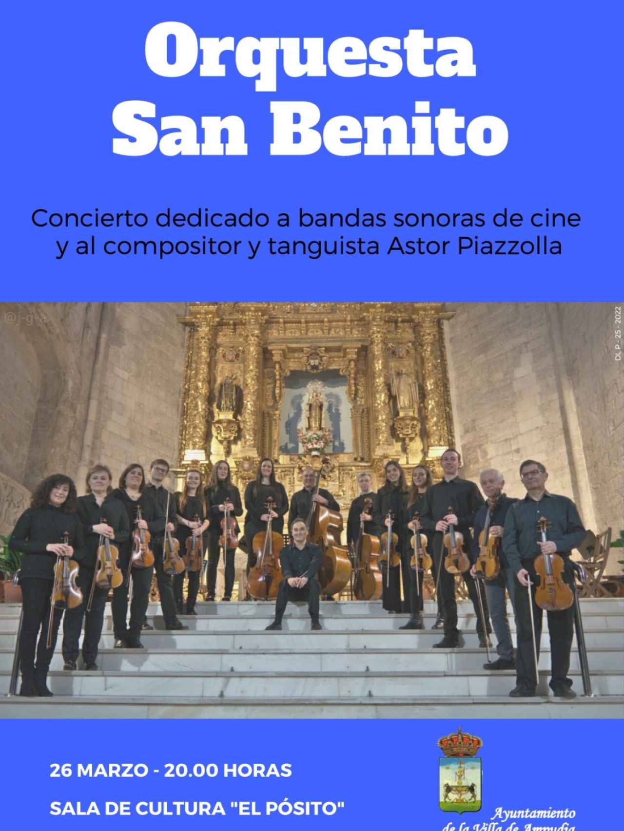 Cartel Orquesta San Benito