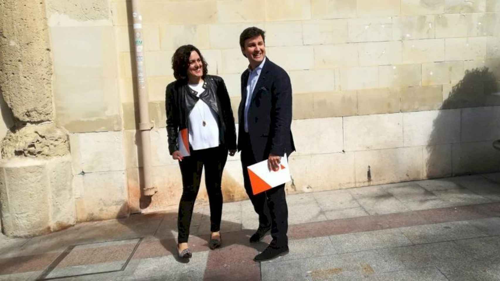Eva Crisol y Eduardo García-Ontiveros en una imagen de archivo.