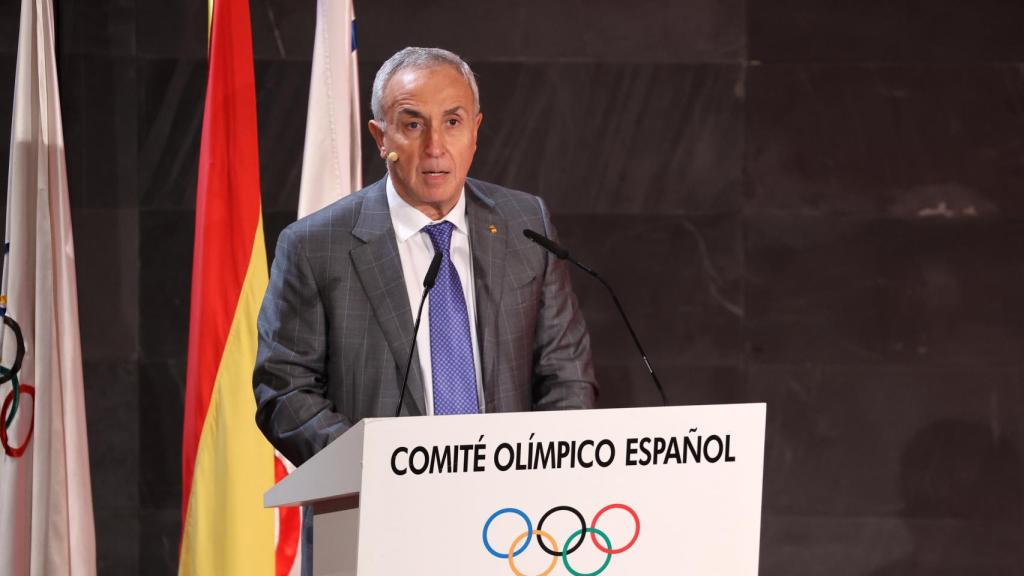 Alejandro Blanco durante un acto del COE