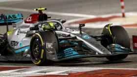 Lewis Hamilton en el Gran Premio de Bahréin 2022