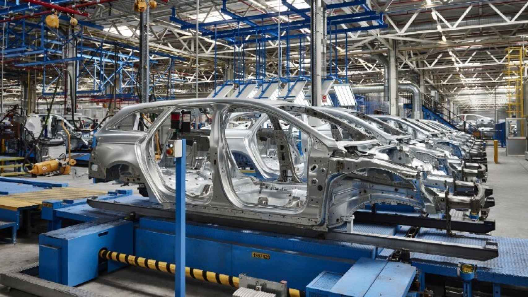 Vista de la factoría de Ford Almussafes. EE