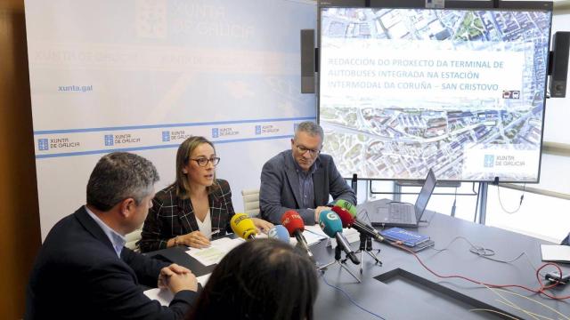 Ethel Vázquez presenta proyecto estación intermodal, en imagen de archivo