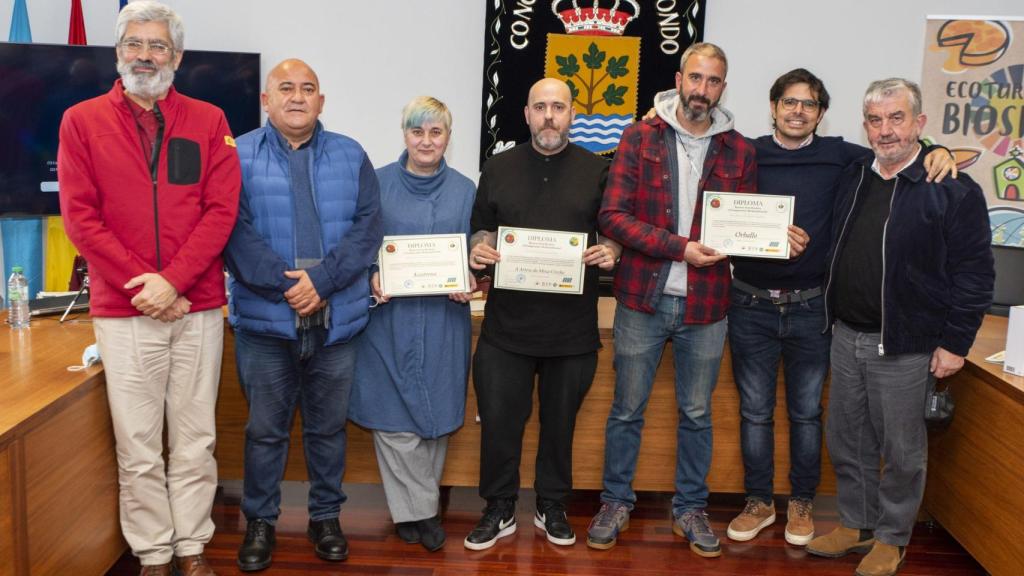 Tres empresas con el sello de Mariñas Coruñesas, distinguidas por su compromiso medioambiental