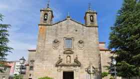 La iglesia de Santa Eulalia, en Vilagarcía de Arousa.